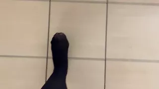 POV: Walking in Black Tights