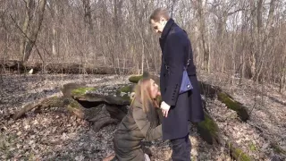 The Forest, A Girl Got On Her Knees And Sucked A Cock 9 Min With Jimmy Becks And Dorothy Parker