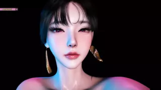 Cheating Wife Babe in Pixels: a Bigboob Fan - 3D Animationtasy