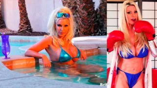 Blonde Hottie Brittany Andrews Finger Fucks Her Sweet Muff!