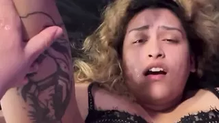 Fucking Anal Slut Missionary While Slapping & Spitting On Her Face