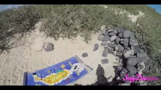 Heat up Your Screen: Sexydea's Beach Doggystyle POV Will Leave You Wanting More