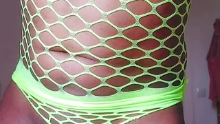 I show off my cock and my ass out the window in front of workers cum part 1