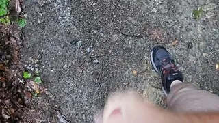 Took a short hike on the trail again.