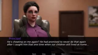 Sexy big tits principal gir fucked by big cock futanari female