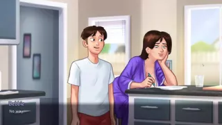 dabby make seen with anon in summertime saga