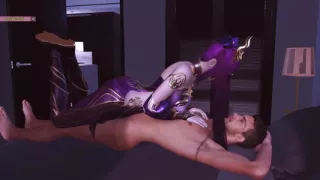 Ziyan Goddess Booty Bounce in 3D - 3D Animation