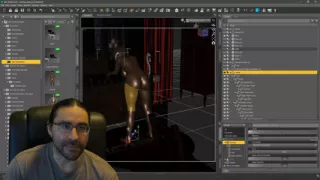 Building the Leticia Scene Body Posing Part 1