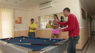 Threesome sex with Simony Diamond a horny girl gets all her