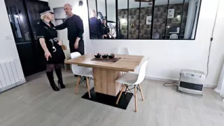 She came to arrest him and ended up with his police baton in her pussy and got fucked like a female