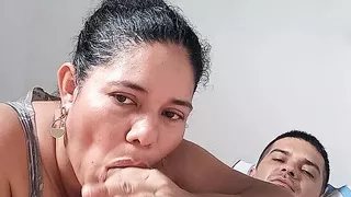 Horny Neighbor Sucking