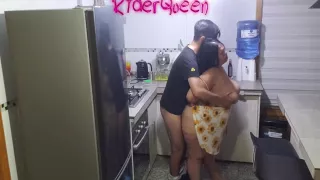 Stepmom Fucked By Surprise In Her Kitchen