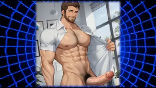 hot muscular cartoon guys with big dicks 1