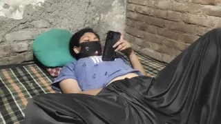 Desi Village girl masterbating when she watching video