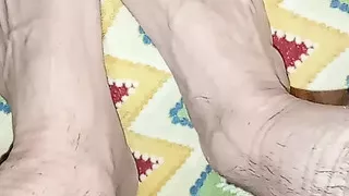 Manicure on my nasty witch feet