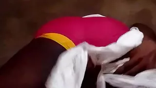 White Skirt Blue Panta Panta Red