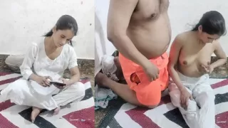 Indian dever ne akeli bhabhi ko chod diya