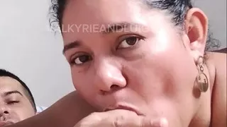 Professional Deepthroat Submissive Latina Blowjob