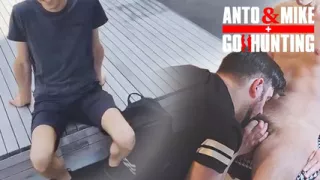 Straight Twink Student Gets Sucked by Me on His Lunchbreak