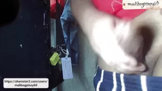 Construction Daddy Jerks Off After Work