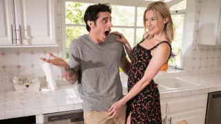 Blonde Widow Wants Her Stepson's Cock, Scene #01