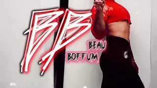 Hunky Young Amateur Beau Boffum Strokes His Fat Cock Before Nutting All Over His Own Face And Chest