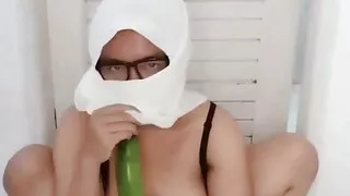 Asian Woman Enjoying a Good Game