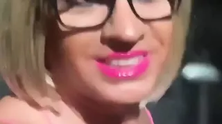 Amazing slutty hot booty shorts outdoors Cindie Love