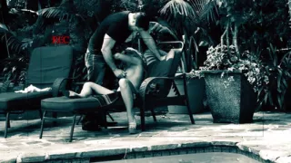 Outdoors In The Sun We Find Aubrey Adams Rubbing Herself And Fucking Too