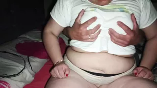 Beautiful Natural Tits with Piercing