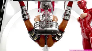 Redhead Slave Captured and Bound in Metal Bondage - 3D BDSM Animation!
