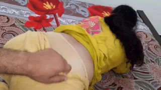 Desi married Bhabhi taught to fuck in doggy style