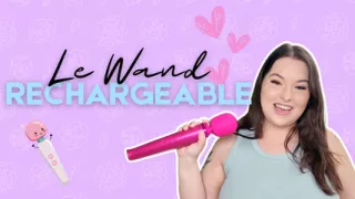 Le Wand Rechargeable Massager Review - SFW Magic Wand Review - Sydney Screams