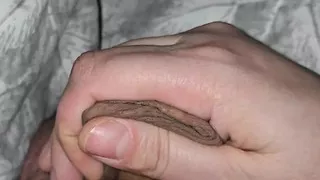 Step mom hand pulled out step son dick without shame and handjob