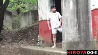 Two Muscled Gays Hiroya and Ryuji Tears up Horny Bottom Rio