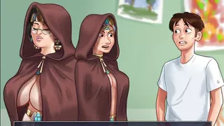 step mom make hot seen in summertime saga part 5