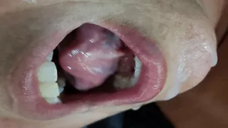 Amazing Cum Housewife Addicted to Sperm