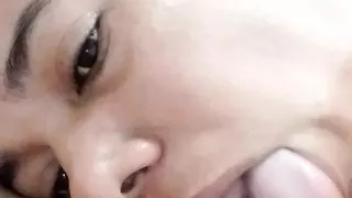 Beautiful Wife Sucking Rich Deep Throat