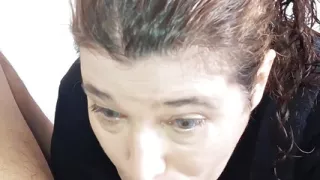 She Sucks Cock and Balls with the Flu