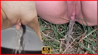 Compilation! Pissing in different public toilets! Close-up! POV!