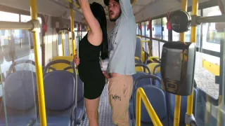 Student 18+ Gets Fucked On The Bus!