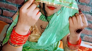 Friend's wife left inside the house and gave it in mouth