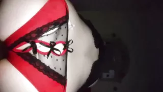 BBW step sister playing with BBC step brother