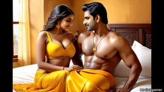 Desi bhabhi with husband's friend cheating hot sex