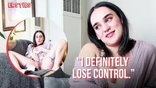 Ersties - American Brunette Harper Enjoys Anal Stimulation While Masturbating