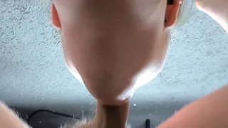 After licking his ass, his stuffs my throat ????