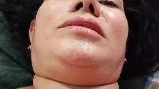 Delicious deepthroat blowjob from my horny girlfriend