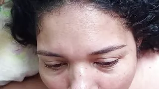 Beautiful chubby girl pumping milk