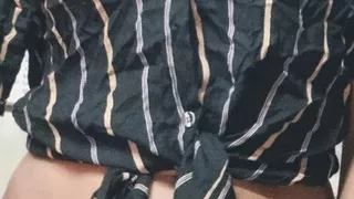 My husband shoot my self satisfaction video in My front  part 1