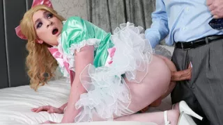 Teen Sissy Already Knows Her Place